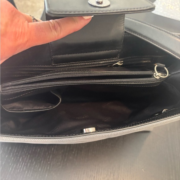 Coach Elegant Black & Dark Gray Women's Bag - Picture 14 of 14